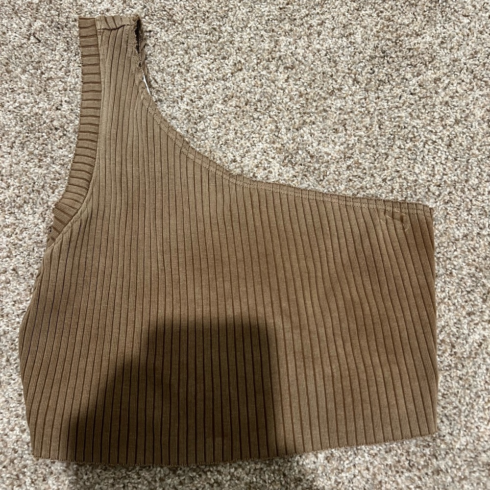 cotton citizen one shoulder tank